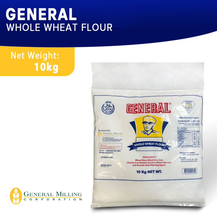 General Whole Wheat Flour 10kg Lazada PH