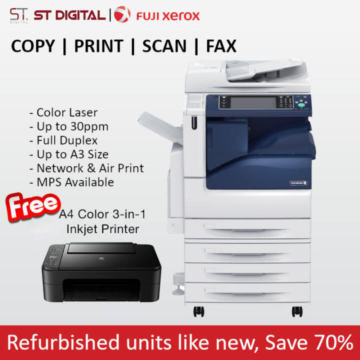 Fuji Xerox Fujifilm Refurbished ApeosPort-V C3373 A3 Colour ...