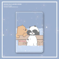 เคส iPad We Bare Bear Mini6,เคส iPad พร้อมช่องใส่ดินสอ2021 2017 2018 Pro 9.7 10.5 11นิ้ว10.9 2020 2019 10.2เคส IPad 5th 6th 7th 8th 9th 11th Gen Mini4 Mini5เคส iPad สำหรับ IPad6 IPad7 IPad8 IPad9 Gen รุ่น Pro11 Pro10.5 Air4 Air3 Air2 Air