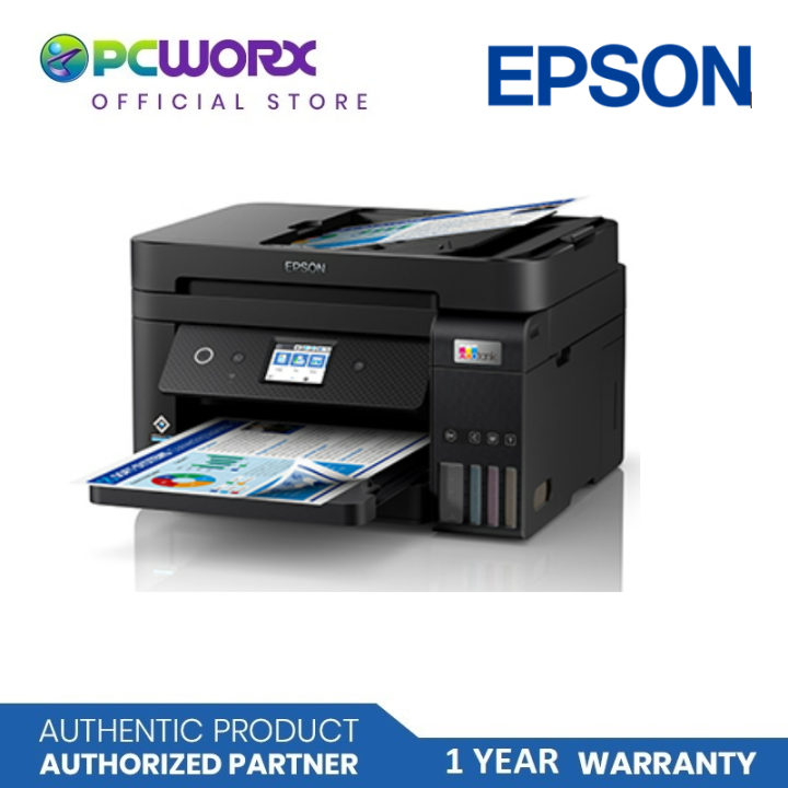 Epson EcoTank L6290 A4 Wi-Fi Duplex All-in-One Ink Tank Printer with ...