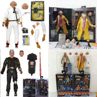 ในสต็อก DOC Brown Figure Neca Back To The Future Ⅱ Sports Almanac Biff Tannen Figures Ultimate 1955 The 35th Anniversary