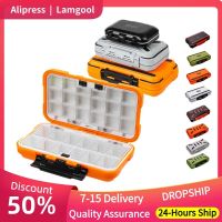 Fishing Tackle Boxes Waterproof Fishing Storage Boxes Bait Box Multifunctional Hook and Bait Accessory Box Double-Sided Opening Accessories