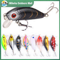 มินิเหยื่อตกปลา Minnow ขนาด5ซม./4.2ก.,เหยื่อแบบแข็งปลอม8สีสำหรับน้ำจืดน้ำเค็ม