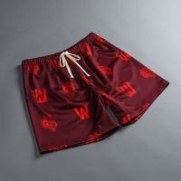 tfu336336 ขายดีที่สุด - /∏♠ 2023 New Gym Shorts Darc Wolves Layer Mesh Men Basketball Workout Hollow Beach