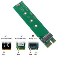 Pcie PCI Pci-e 3.0 X1 1x ไปยัง Ngff M-Key M.2อะแดปเตอร์แนวตั้งการ์ด Nvme Ahssd สำหรับ Xp941 Sm951 Pm951 960 Evo Ssd