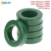 5pcs Mn-Zn High Conductivity Green Ferrite Core Ring 31x19x8mm anti-interference Filter Inductor