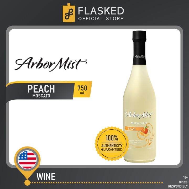 Arbor Mist Peach Moscato Wine 750mL Lazada PH