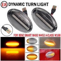 Scroll Flashing Turn Signal Lamp LED Dynamic Side Marker Light For Benz Smart W450 W452 A-Class W168 Vito W639 W447 Citan W415