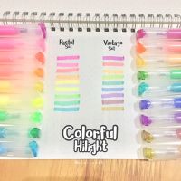 ปากกาไฮไลท์ Colorful Monami