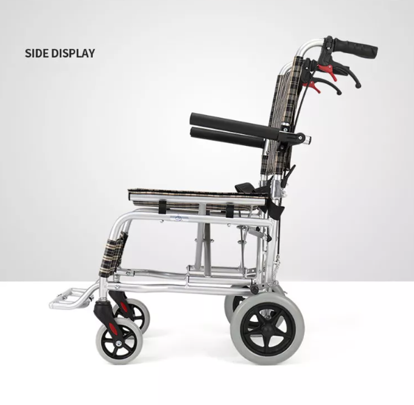 รถเข็นผู้สูงอายุ-มี-อย-น้ำหนักเบา-รถเข็นคนชรา-รถเข็นผู้พิการ-wheelchair-วีลแชร์-อลูมิเนียม-รุ่น-9003