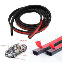 อุปกรณ์เสริมในรถยนต์10M B-Shape Trim Rubber Strip Universal Car Door Edge Seal Hollow Weather-Strip