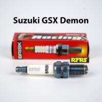 หัวเทียน BRISK PREMIUM LGS (4 เขี้ยว) แกนเงิน Suzuki GSX Demon (SGL01ROB) รองรับน้ำมันเบนซิน95, แก๊สโซฮอล์ Made in EU