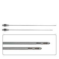 Two Holes Cannula Double Holes On One Side Fat Harvesting Cannula For Stem Cells Liposuction Tool