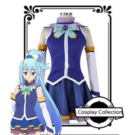 ORN [ COSTUME ] • GODDESS Aqua Konosuba Anime Cosplay Costume | Lazada PH