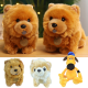 Plush Collie Fluffy Toy Dog Doll Stuffed Animal Home Decor Plushie Gifts Kids