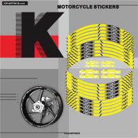 Motorcycle tyre Stickers inner wheel reflective decoration decals fit BMW HP4