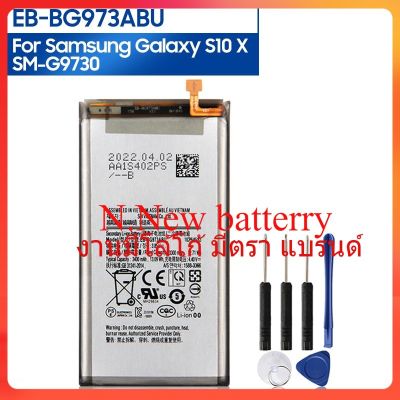 แบตเตอรี่ EB-BG973ABU สำหรับ Samsung Galaxy S10 Galaxy S10 X SM-G9730 EB-BG973ABE แบตเตอรี่3400MAh