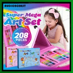 Shop GENERIC Tinweety Super Mega Art Set for Kids - 168 Pcs