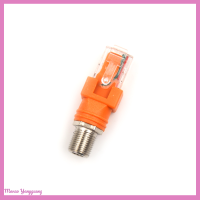 Manao ใหม่ F FEMALE ถึง RJ45 MALE Coaxial COAX Barrel Coupler ADAPTER RJ45ถึง RF CONNECTOR