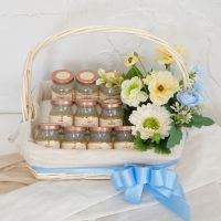 กระเช้ารังนกคอซซี่ Cozxy Birds Nest Hamper 10ขวด (x 1 กระเช้า) ของขวัญวันแม่ ปีใหม่