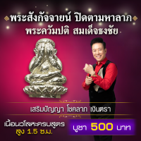 พระสังกัจจายน์ ปิดตามหาลาภ เนื้อนวโลหะ