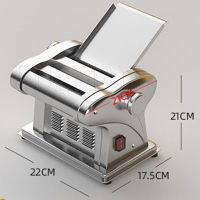 Electric Stainless Steel Pasta Maker Machine Noodle Making Machine Dough Sheeter Dough Roller