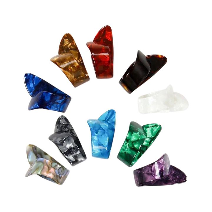 10x-colorful-nail-plectrum-for-classical-guitars-electric-guitars-ukulele