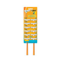 [ส่งฟรี!!!] บิค มีดโกน รุ่น 2 ใบมีด แพ็ค 12 ด้ามBic Shaver 2 Blades Pack x 12 pcs