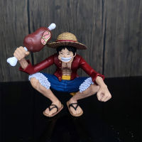 โมเดลมือหนึ่งชิ้นท่าหมอบ Luffy KOA ราชาแห่งโมเดลศิลปะของเล่นภาพเคลื่อนไหวอุปกรณ์ต่อพ่วงของขวัญ