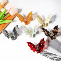 Halloween Hairpin Acetic Acid Gripper Acetic Acid Shark Clip Halloween Clasp Halloween Shark Clip Hair Clip