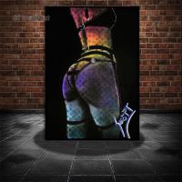 Sexy Woman Body Art Canvas Painting Posters and Prints Luxury Character Wall Art Pictures Home Hotel Room Bathroom Wall Decor