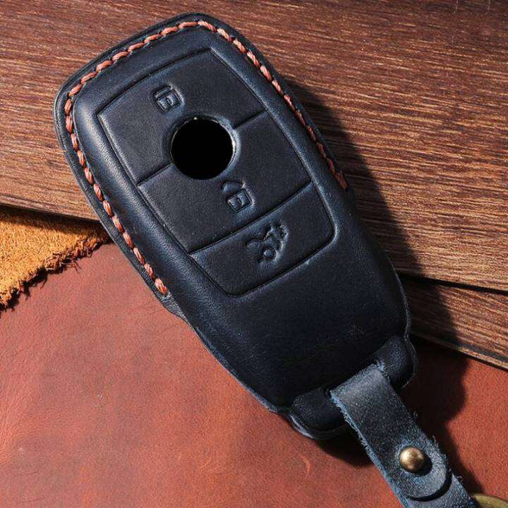 crazy-horse-leather-car-key-case-cover-keyring-for-mercedes-benz-a-b-c-e-s-class-w204-w205-w212-w213-w176-glc-cla-amg-w177-x167