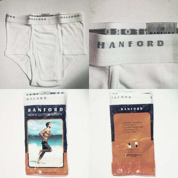 3 pcs Hanford Brief in white | Lazada PH