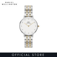 นาฬิกา Daniel Wellington สำหรับผู้หญิงสีทอง/สีเงินสีขาวขนาด28มม. 5-Link สีทอง/สีเงิน-สายนาฬิกาสแตนเลส-หน้าปัดคริสตัล-สองโทน-DW อย่างเป็นทางการ-นาฬิกาผู้หญิง-นาฬิกาสำหรับผู้หญิง-นาฬิกาข้อมือผู้หญิง-ของแท้