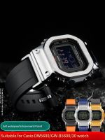 สายนาฬิกาข้อมือ DW5600 Ruer เหมาะกับ GW-B5600 DW-5600ของ Casio ชุด GW-M5610สายรัดข้อมือสายนาฬิกาข้อมือสปอร์ตซิลิโคนแบบขยาย