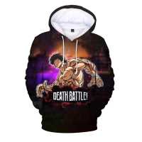 Fashion Sweatshirts Unisex Long Sleeves Winter Streetwear Women 3D Anime Hoodie Baki The Grappler Yujiro Hanma Pullovers Tops