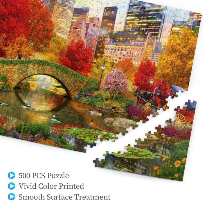 central-park-nyc-wooden-jigsaw-puzzle-500-pieces-educational-toy-painting-art-decor-decompression-toys-500pcs