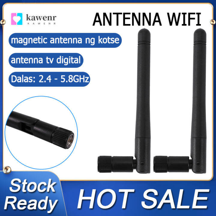 Antenna 4G LTE 5dBi - 2 Pezzi, Omnidirezionale SMA, Per Router, WiFi, Telecamere IP - Foto 5