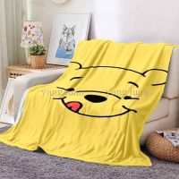 Winnie The Pooh Cartoon Cute Blanket Disney Office Nap Air Conditioning Bed Sofa Car Soft Can Be Customized A66