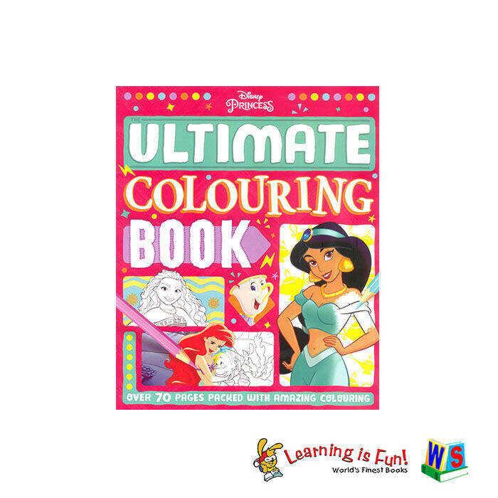 DISNEY ULTIMATE COLORING BOOK-PRINCESS | Lazada PH