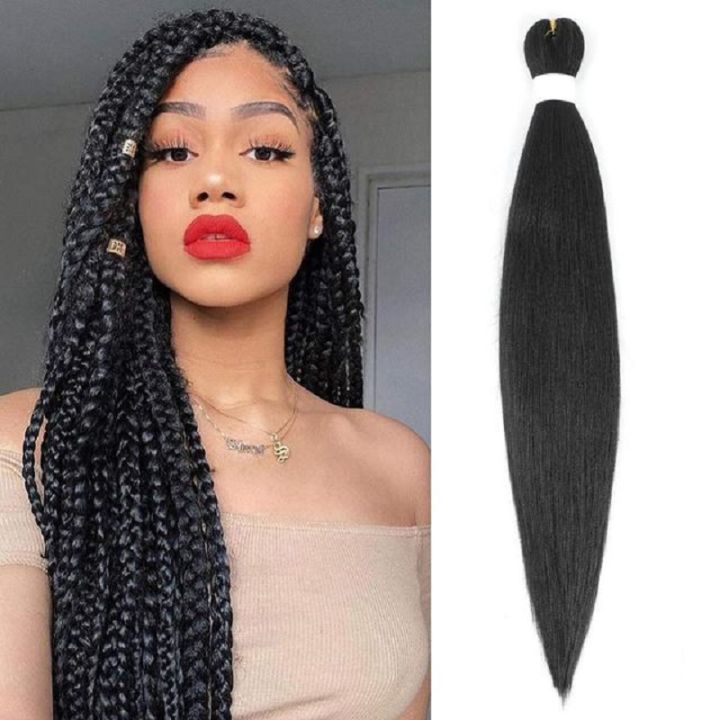 New Type Long Straight Jumbo Ombre Crochet Braids Hair PreStretched EZ