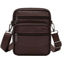 Men Messenger Bags Genuine Leather Male Small Flap Bags Fashion Shoulder Crossbody Bags For Mens Business Travel Bag Handbags