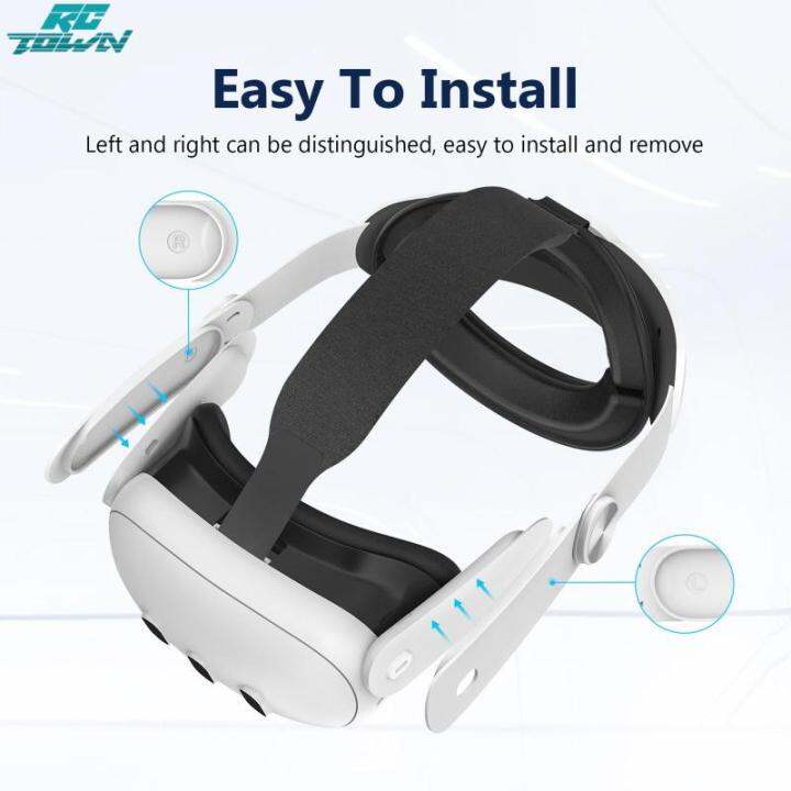 RCTOWN,2023!!Adjustable Head Strap VR Headset Replacement Part Enhanced ...