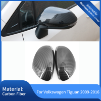 สำหรับโฟล์คสวาเกน VW Tiguan 5N 2009 ~ 2016คาร์บอนไฟเบอร์ย้อนกลับฝาครอบกระจกมองหลังฝาครอบกระจกมองหลังซ้ายขวาไดรฟ์อุปกรณ์เสริมในรถยนต์