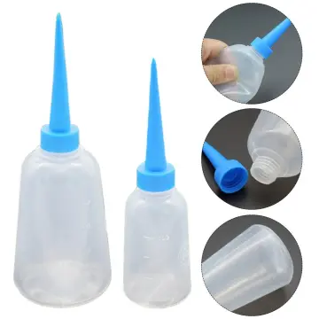 Plastic Clear Tip Applicator Bottle Plastic Squeeze Bottle With