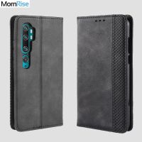 For Xiaomi MI Note 10 /10 lite Case Book Wallet Vintage Slim Magnetic Leather Flip Cover Stand Soft Cover Luxury Phone Bags