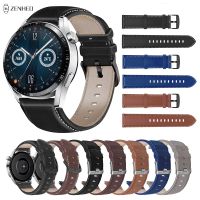 【CHUYANG SHOP】   สายหนัง22มม. สำหรับนาฬิกา Huawei GT 3 GT3 46มม. /Gt Runner สายนาฬิกาอัจฉริยะสำหรับ Huawei Watch 3 Pro