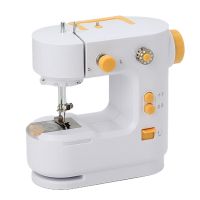 Mini Electronic Sewing Machine with Foot Pedal Tangent Knife Lighting Lamp for Beginners Starters Pants Leather Fabric Crafts Sewing Machine Parts  Ac