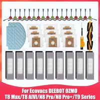 Accessory Kit Replacement for Ecovacs Deebot Ozmo T8 Max T8 AIVI T8 Series N8 Pro N8 Pro+ Robot Vacuum Cleaner