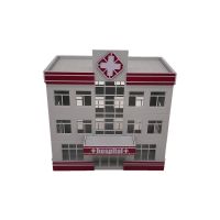 Outland Models Modern Medical Centre Hospital Building HO Scale